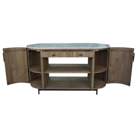Moretti Buffet-cabinet - Oak Veneer Natural