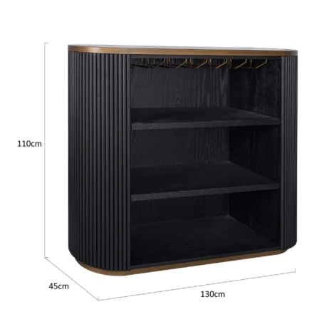 Marezza Buffet-cabinet - Oak Veneer Natural