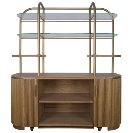 Salerno Wall-cabinet med messingstel