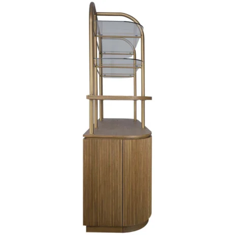 Salerno Wall-cabinet med messingstel